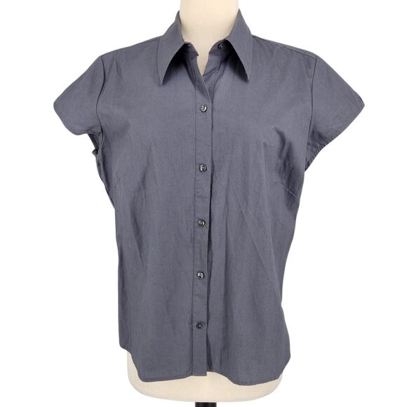 SALE Old Navy Button Front Blouse - Picture 1 of 7